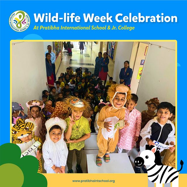 Wild-life Week Celebration at Pratibha International School