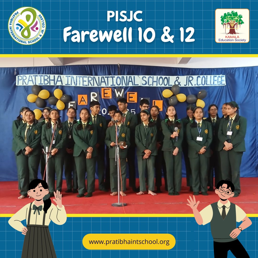 Heartfelt Goodbye: Farewell Ceremony for Class 10 & 12